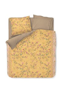 Pip Studio Dekbedovertrekset Bodhi Flower Geel 260x200cm/220cm