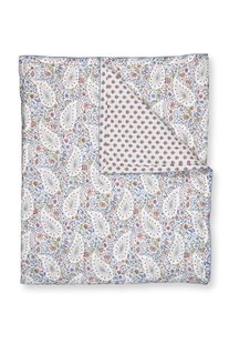Pip Studio Quilt Kairi Bloom Lichtblauw 220x260cm