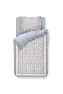Pip Studio Dekbedovertrekset Kairi Bloom Lichtblauw 140x200cm/220cm