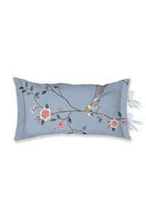 Pip Studio Sierkussen Bamboo Blossom Lichtblauw