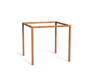 Cortenstaal pergola 270x270cm.