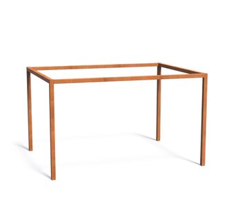 Cortenstaal pergola 420x320cm.