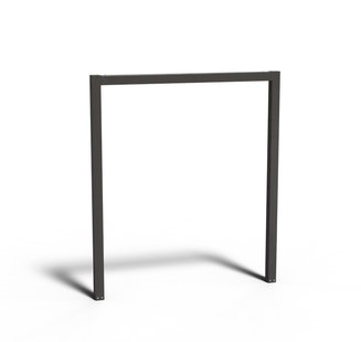 Gecoat stalen pergola U vorm 220x10cm.