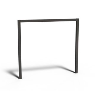 Gecoat stalen pergola U vorm 270x10cm.