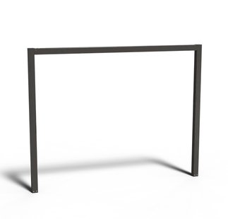 Gecoat stalen pergola U vorm 320x10cm.