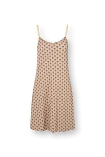Pip Studio Diezel Nachthemd Mouwloos Jaipur Flower Khaki/Blauw L