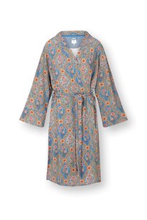 Pip Studio Naomi Kimono Ornamento Blauw XXL