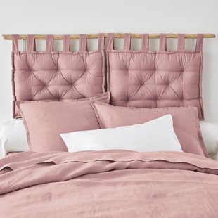 Gematelasseerd kussen hoofdbord in zuiver katoen, Scenario