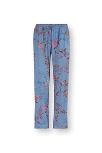 Pip Studio Belin Lange Broek Bodhi Flower Blauw XXL