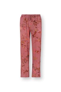 Pip Studio Belin Lange Broek Bodhi Flower Donkerroze XS