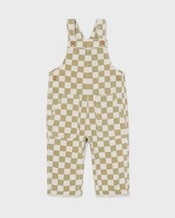 HEMA Babytuinbroek ruiten groen (groen)