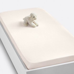 Hoeslaken babybed in effen jersey, Scenario