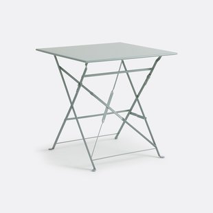 Vierkante plooibare tafel in metaal, Ozevan