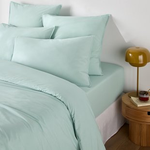 Effen dekbedovertrek in gewassen katoen, Scenario