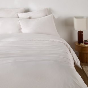 Effen kussensloop in gewassen katoen, Scenario