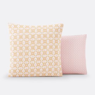 Bedrukte kussensloop Gardenia