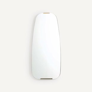 Spiegel met messing H90 cm, Dialect