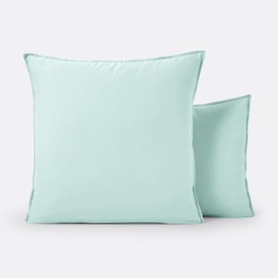 Effen kussensloop in gewassen katoen, Scenario