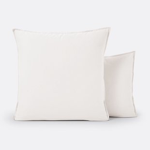 Effen kussensloop in gewassen katoen, Scenario