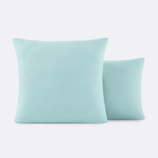 Effen kussensloop in bio katoen Scenario