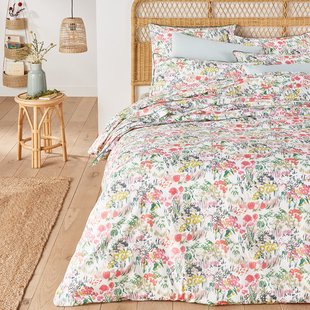 Dekbedovertrek in perkalkatoen, Colored Field