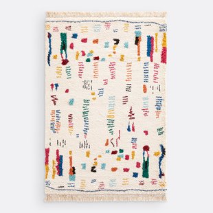 Gekleurd berber vloerkleed, Caspia