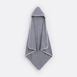 Gestreepte badcape in katoen Malo 360 g/m2