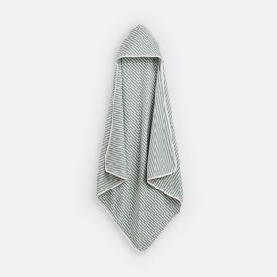 Gestreepte badcape in katoen Malo 360 g/m2