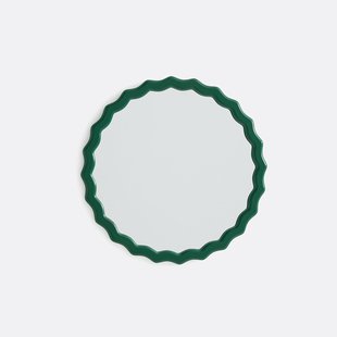 Gegolfde spiegelØ35 cm, Nadima