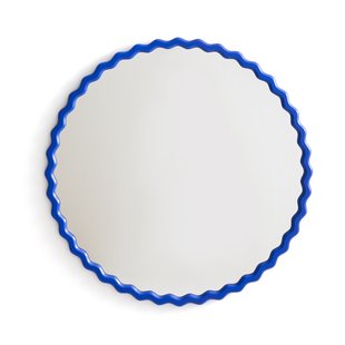 Gegolfde spiegelØ60 cm, Nadima