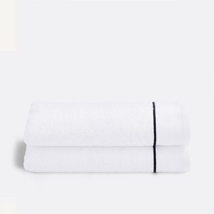 Set van 2 gekamde katoenen handdoeken 675g/m², Victor