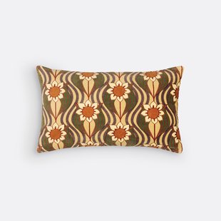 Rechthoekig kussenhoes in fluweel, Annie