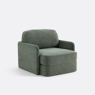 Omvormbare fauteuil in fluweel, Haley