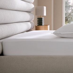 Hoeslaken in perkalkatoen, omslag 30 cm, Veneto