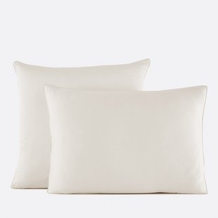 Kussensloop in katoensatijn, Opale