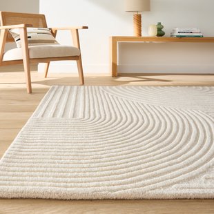 100% wollen vloerkleed met grafisch motief, Melko