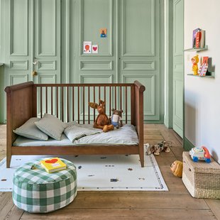 Vloerkleed voor kinderen van gerecycleerd katoen, Nalya
