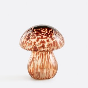 Decoratieve glazen ledlamp in paddenstoelvorm Onoki