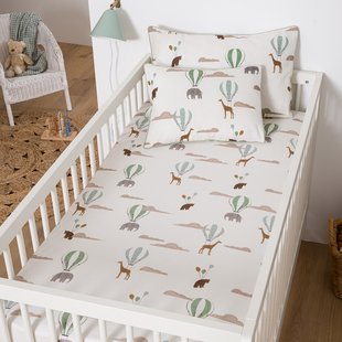 Babyhoeslaken 20% gerecycled katoen, Aubin