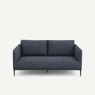 Katoenen en linnen compacte bank, Oscar, ontwerp Emmanuel Gallina