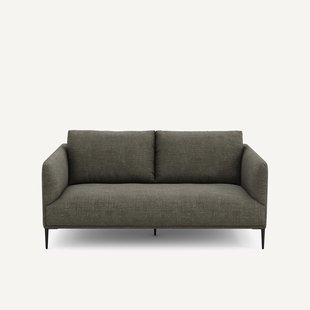 Katoenen en linnen compacte bank, Oscar, ontwerp Emmanuel Gallina