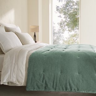 Dekbed in gewassen katoenfluweel, Parma