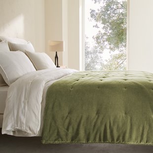 Dekbed in gewassen katoenfluweel, Parma