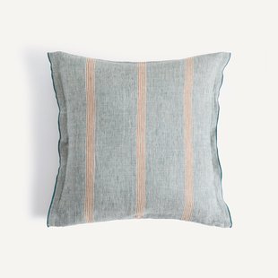 Kussenhoes in gestreept linnen, Virel