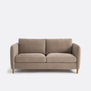 3-zits gevlekte polyester bank Loméo