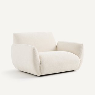 Fluwelen chenille fauteuil, Spogano