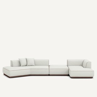 Open hoekbank rechts bank XL keperstof, JACOPO