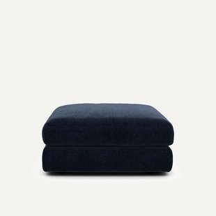 Fluwelen chenille voetenbank, Skander