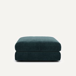 Fluwelen chenille voetenbank, Skander