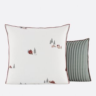 Kussensloop in gewassen katoen, Woodhouse